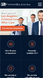 Mobile Screenshot of losangelescriminallawyers.com